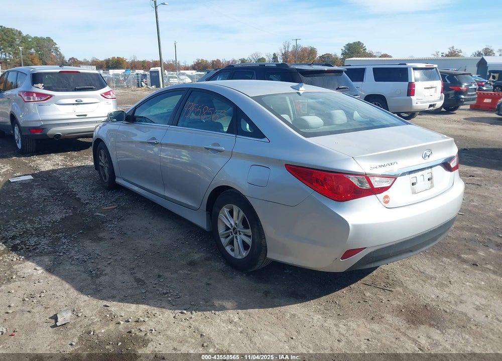 2014 HYUNDAI SONATA GLS VIN: 5NPEB4AC8EH897918