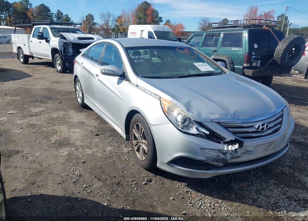 2014 HYUNDAI SONATA GLS VIN: 5NPEB4AC8EH897918