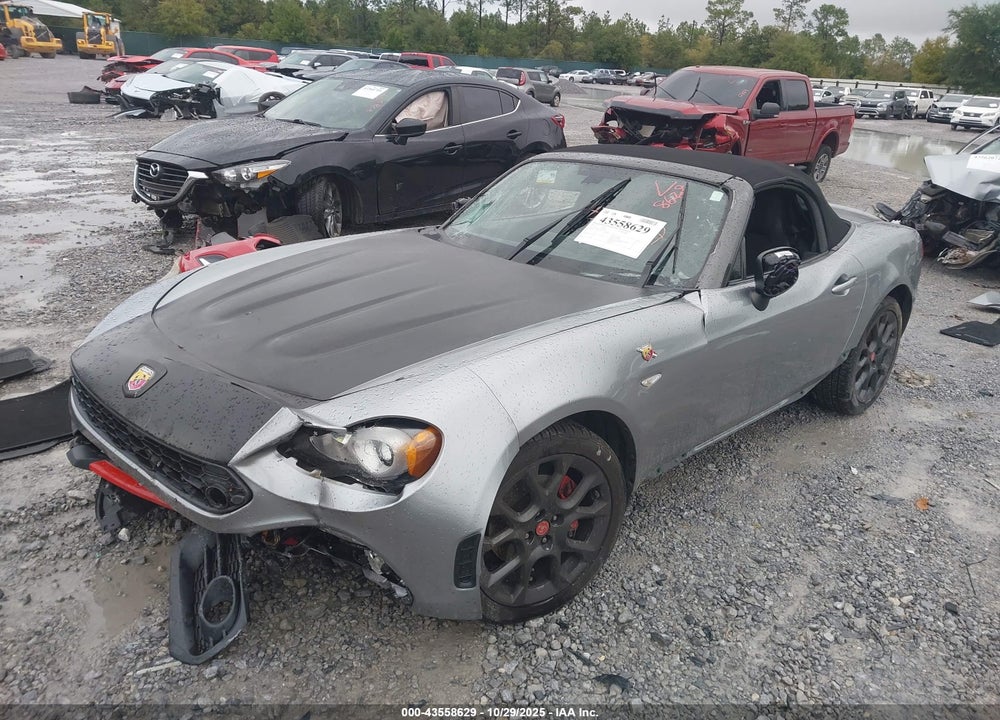 2017 FIAT 124 SPIDER ELABORAZIONE ABARTH VIN: JC1NFAEK7H0111982