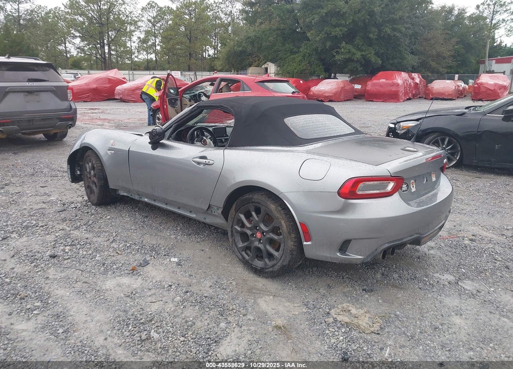 2017 FIAT 124 SPIDER ELABORAZIONE ABARTH VIN: JC1NFAEK7H0111982