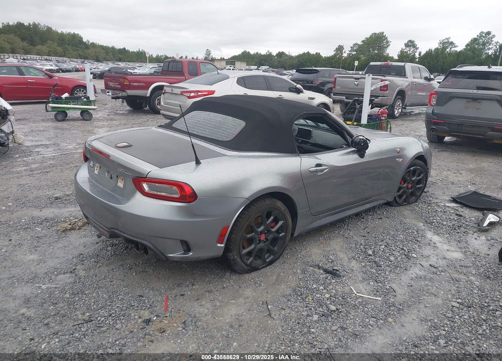 2017 FIAT 124 SPIDER ELABORAZIONE ABARTH VIN: JC1NFAEK7H0111982