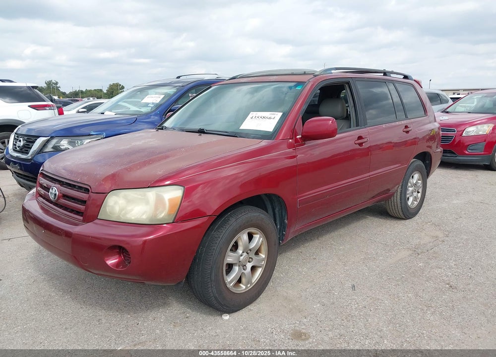 2004 TOYOTA HIGHLANDER V6 VIN: JTEDP21A740013541