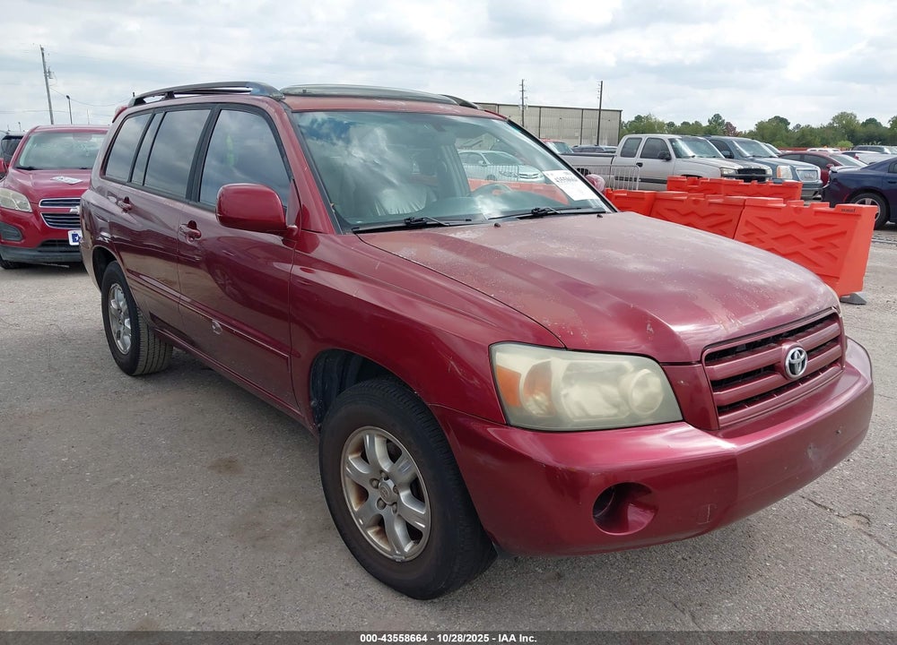 2004 TOYOTA HIGHLANDER V6 VIN: JTEDP21A740013541