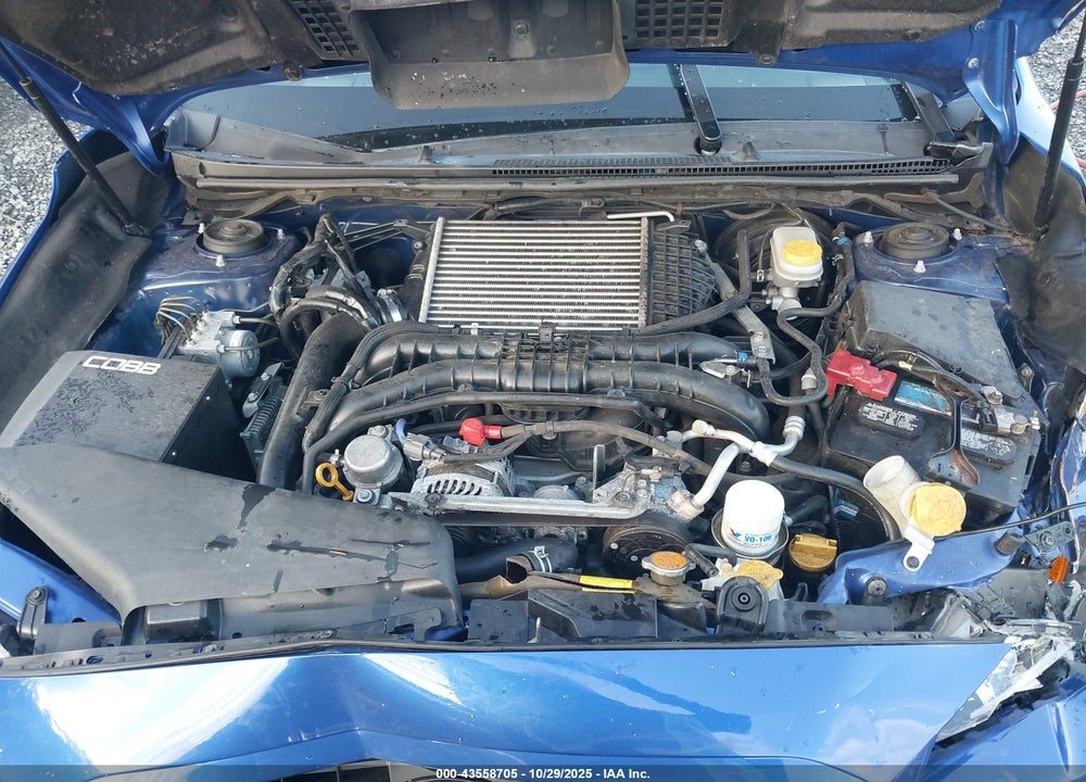 2015 SUBARU WRX PREMIUM VIN: JF1VA1D60F9800993
