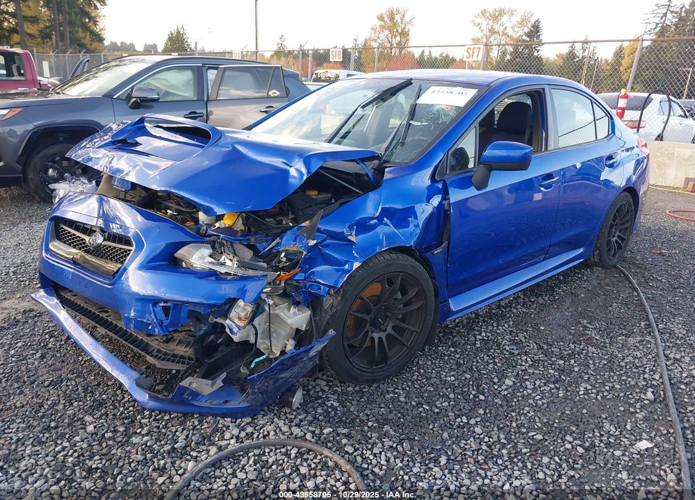 2015 SUBARU WRX PREMIUM VIN: JF1VA1D60F9800993
