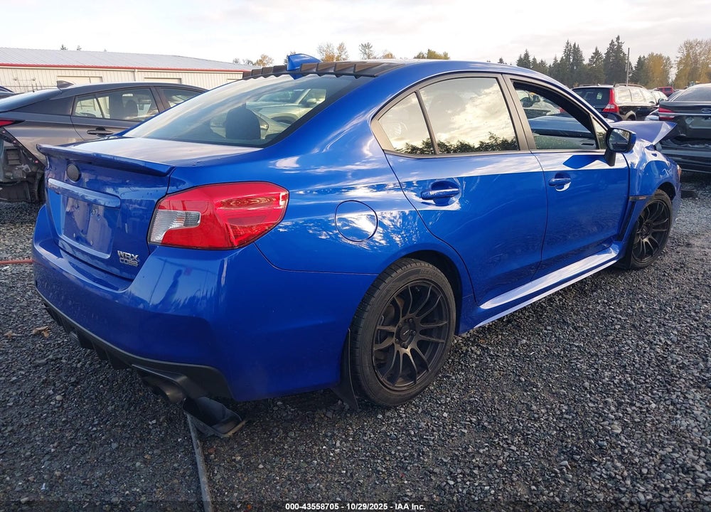 2015 SUBARU WRX PREMIUM VIN: JF1VA1D60F9800993