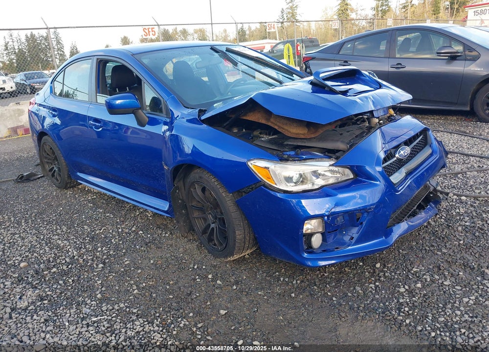 2015 SUBARU WRX PREMIUM VIN: JF1VA1D60F9800993