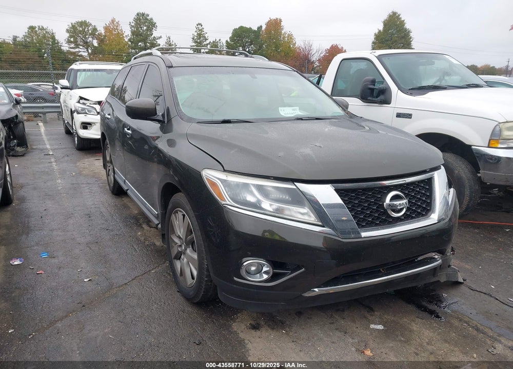 2016 NISSAN PATHFINDER PLATINUM VIN: 5N1AR2MN1GC623031