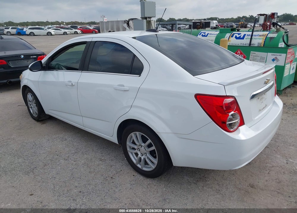 2016 CHEVROLET SONIC LT AUTO VIN: 1G1JC5SH3G4170585