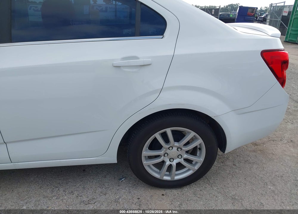 2016 CHEVROLET SONIC LT AUTO VIN: 1G1JC5SH3G4170585