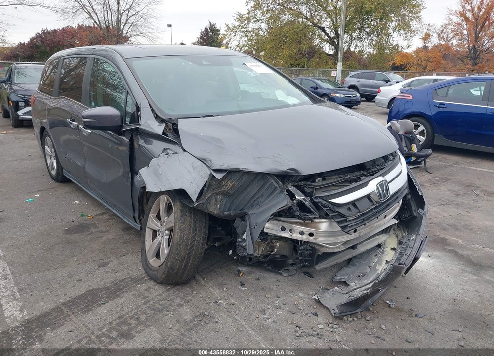 2019 HONDA ODYSSEY EX-L VIN: 5FNRL6H77KB120479
