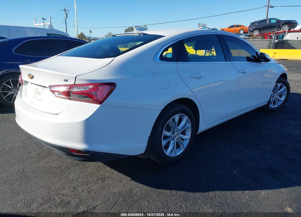 2020 CHEVROLET MALIBU FWD LT VIN: 1G1ZD5STXLF061012