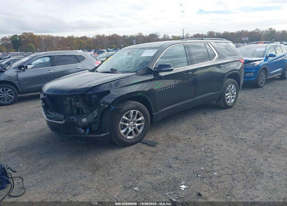 2019 CHEVROLET TRAVERSE 1LT VIN: 1GNERGKW7KJ221945