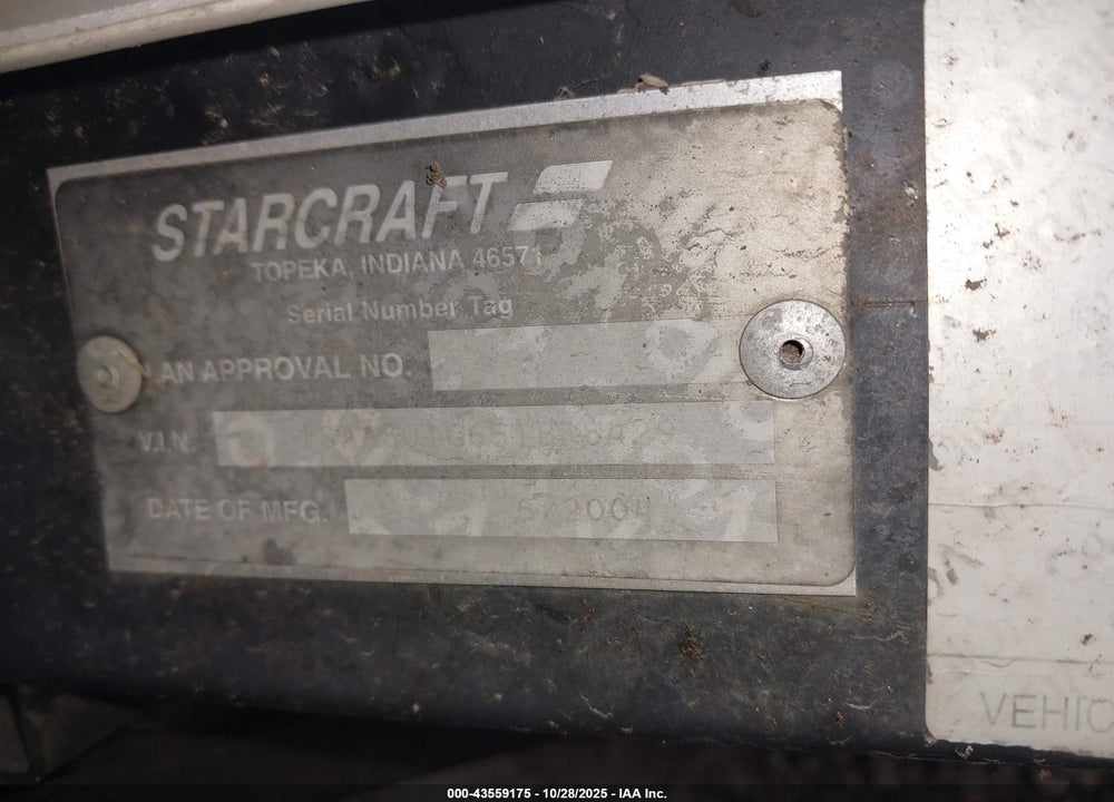 2005 STA TRAILER VIN: 1SAAS01G651BR8429