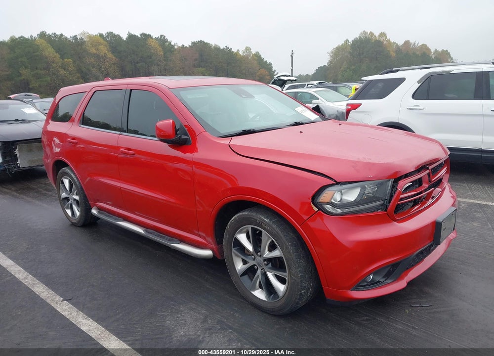 2014 DODGE DURANGO R/T VIN: 1C4SDJCT8EC383510