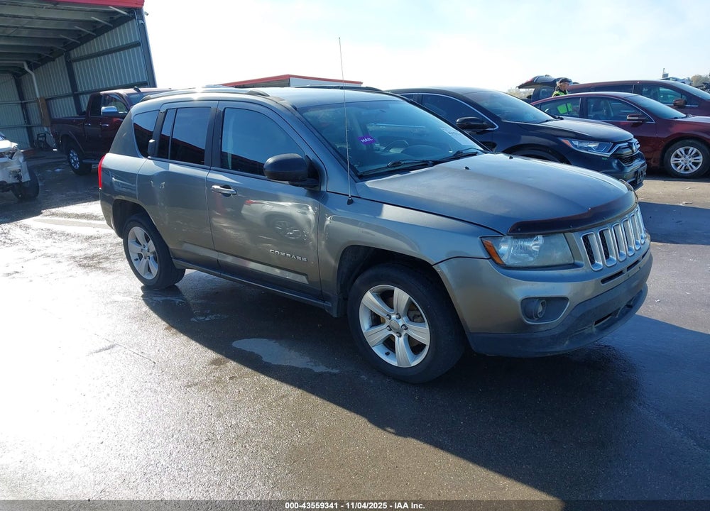 2013 JEEP COMPASS LATITUDE VIN: 1C4NJDEB8DD236186