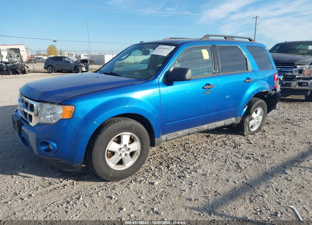 2012 FORD ESCAPE XLT VIN: 1FMCU0D76CKA20783