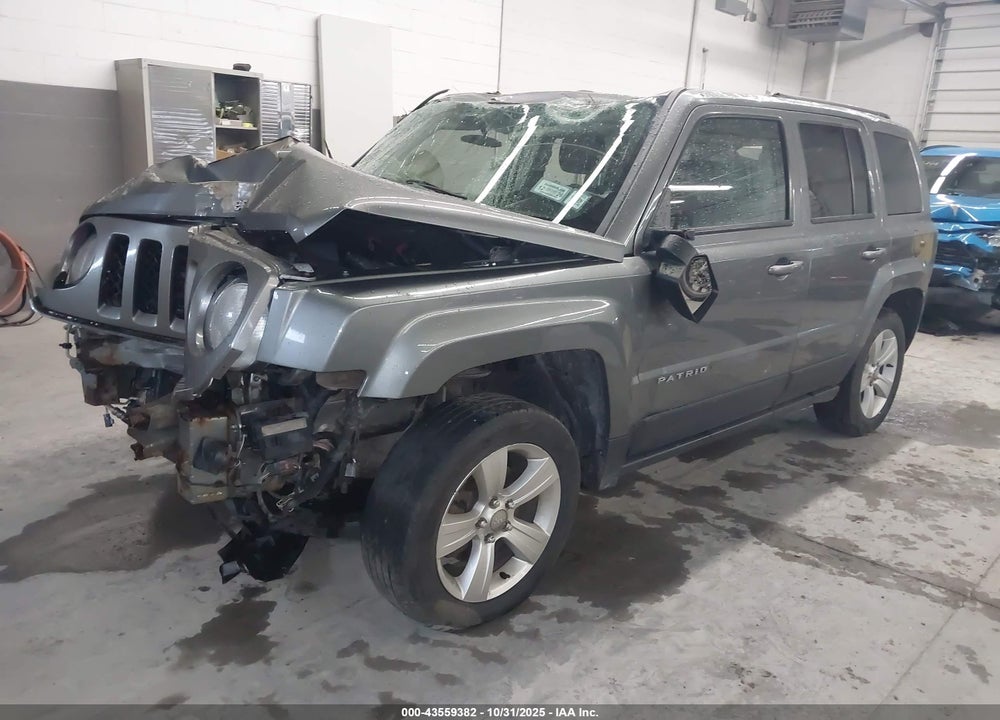 2014 JEEP PATRIOT LATITUDE VIN: 1C4NJRFB9ED508953