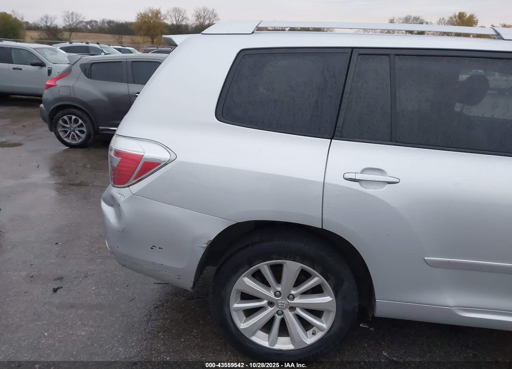 2008 TOYOTA HIGHLANDER HYBRID LIMITED VIN: JTEEW44A382019331