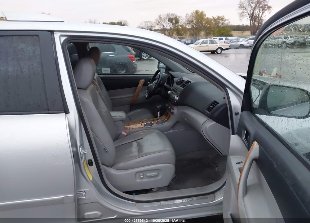 2008 TOYOTA HIGHLANDER HYBRID LIMITED VIN: JTEEW44A382019331