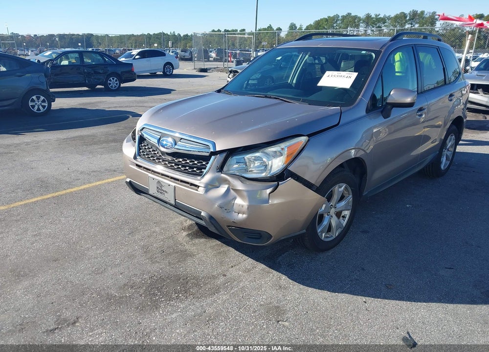 2015 SUBARU FORESTER VIN: JF2SJADC1FH441406