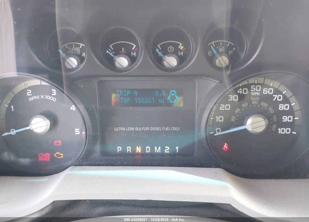 2013 FORD F-250 VIN: 1FT7W2BT0DEA13324