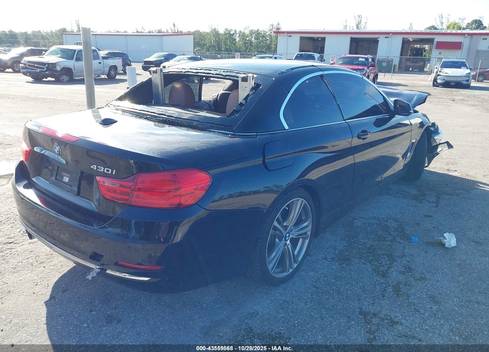 2017 BMW 4 SERIES VIN: WBA4U7C33H5H19794