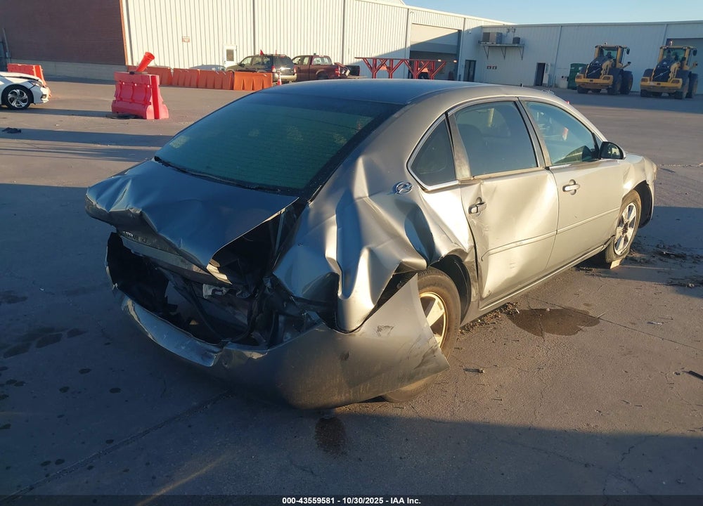 2007 CHEVROLET IMPALA LT VIN: 2G1WT58K679121807