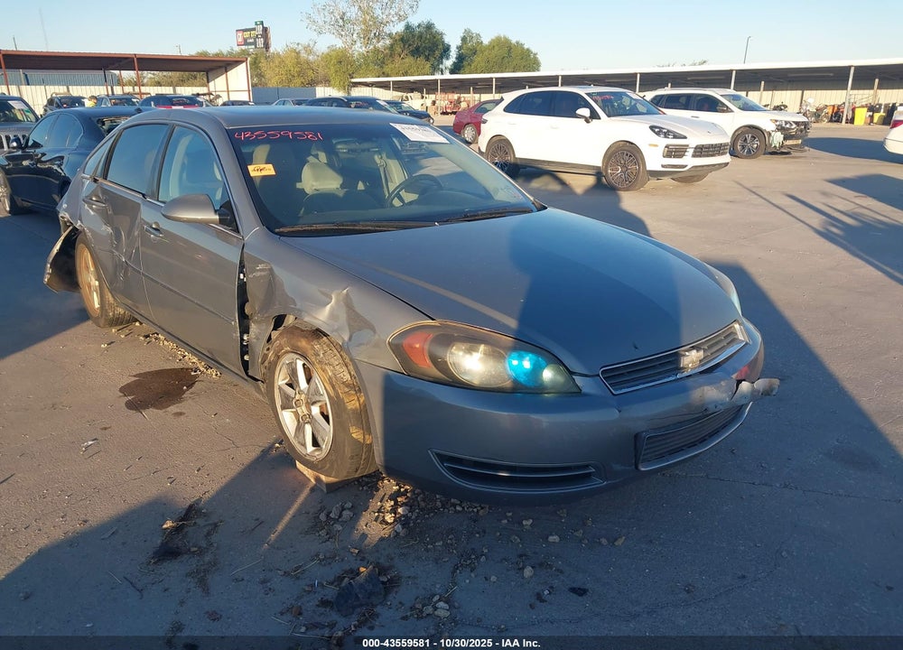 2007 CHEVROLET IMPALA LT VIN: 2G1WT58K679121807