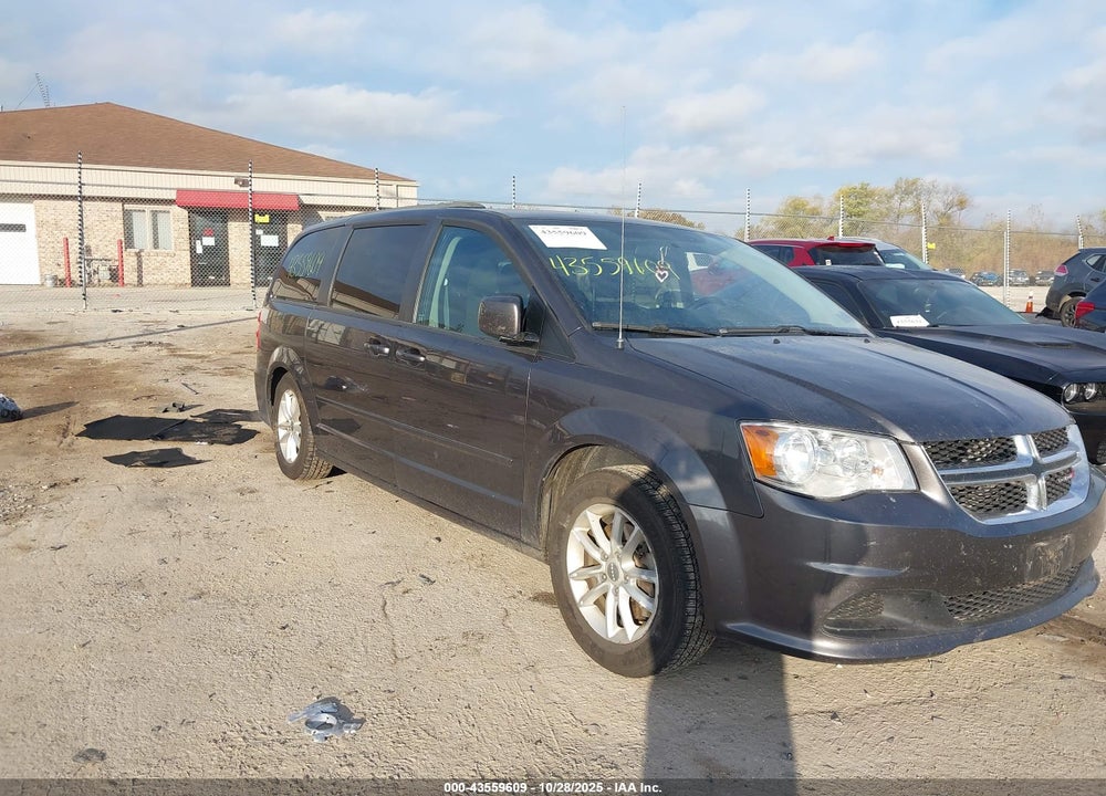 2016 DODGE GRAND CARAVAN SXT VIN: 2C4RDGCG0GR178097