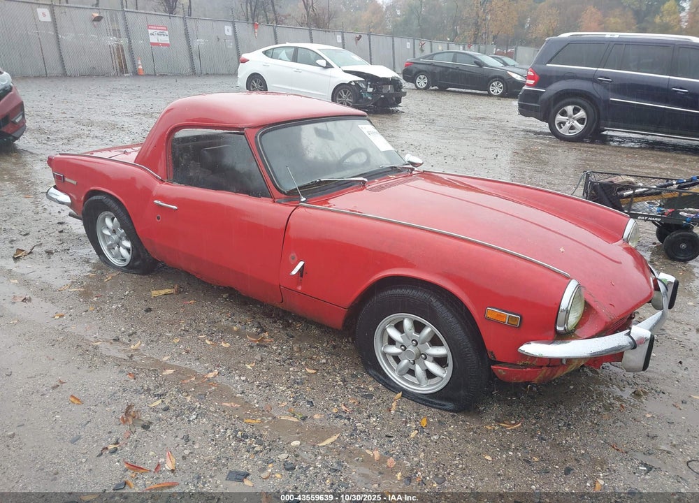 1970 TRIUMPH SPITFIRE VIN: 4FDU868048L