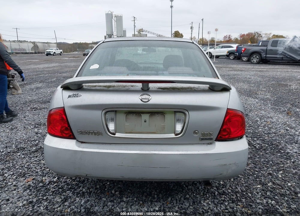 2005 NISSAN SENTRA 1.8S VIN: 3N1CB51D45L578072