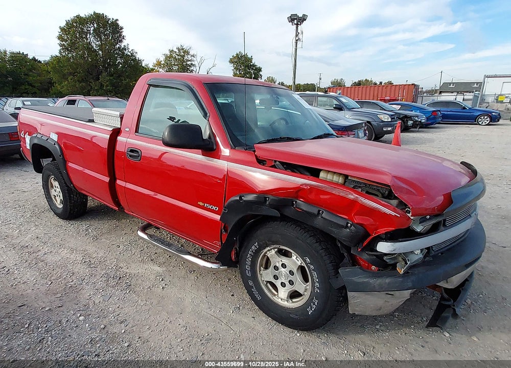 2002 CHEVROLET SILVERADO 1500 VIN: 1GCEK14V12Z139242