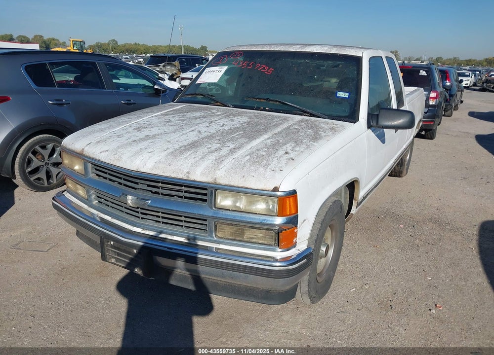 1996 CHEVROLET GMT-400 C2500 VIN: 1GCFC29R6TE125946