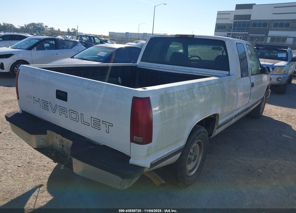 1996 CHEVROLET GMT-400 C2500 VIN: 1GCFC29R6TE125946