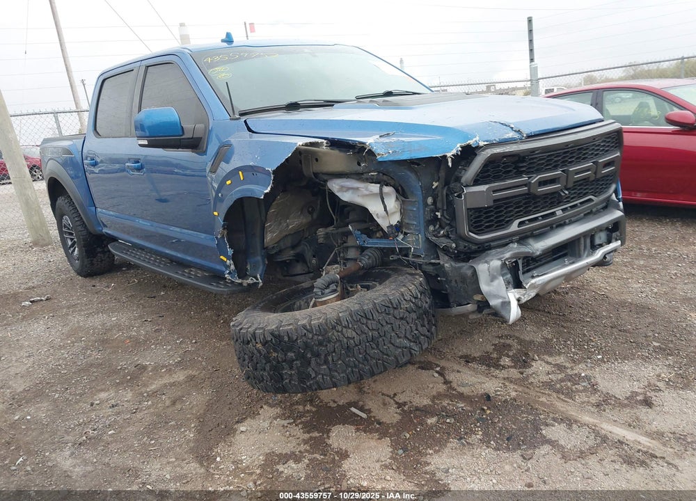 2019 FORD F-150 RAPTOR VIN: 1FTFW1RG5KFA14376