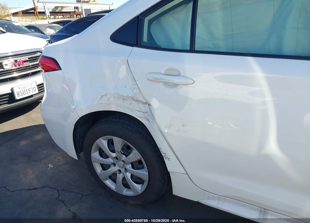 2022 TOYOTA COROLLA LE VIN: JTDEPMAE9N3026489