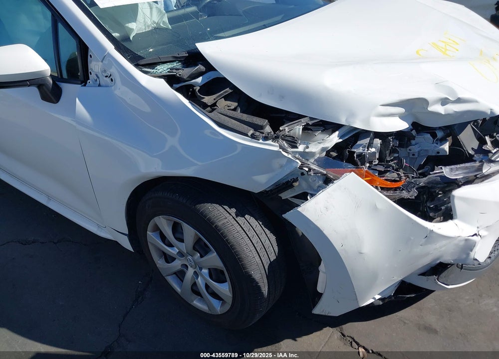 2022 TOYOTA COROLLA LE VIN: JTDEPMAE9N3026489
