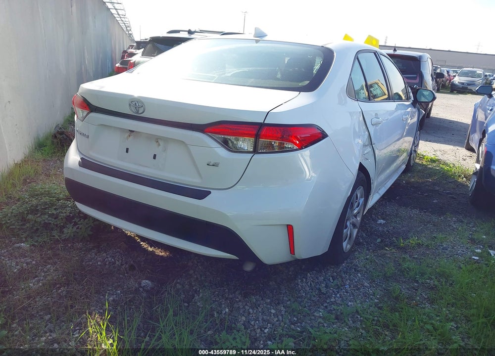 2022 TOYOTA COROLLA LE VIN: JTDEPMAE9N3026489