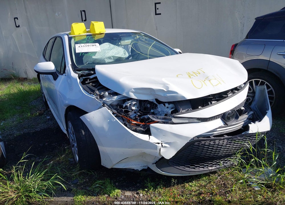 2022 TOYOTA COROLLA LE VIN: JTDEPMAE9N3026489