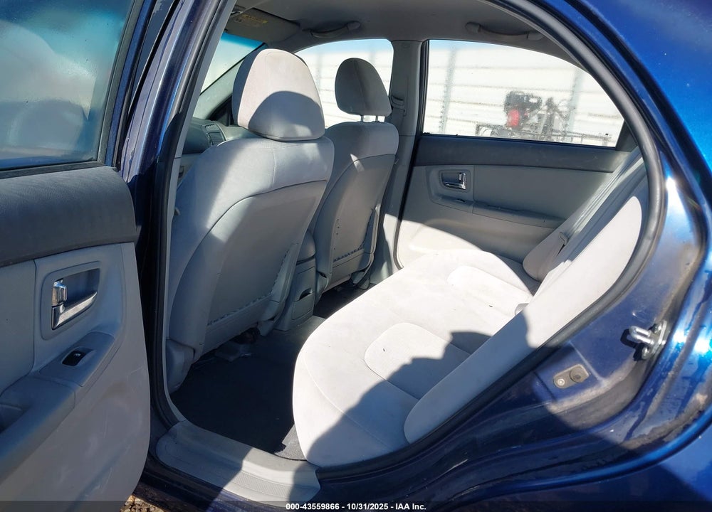 2008 KIA SPECTRA VIN: KNAFE121485540406