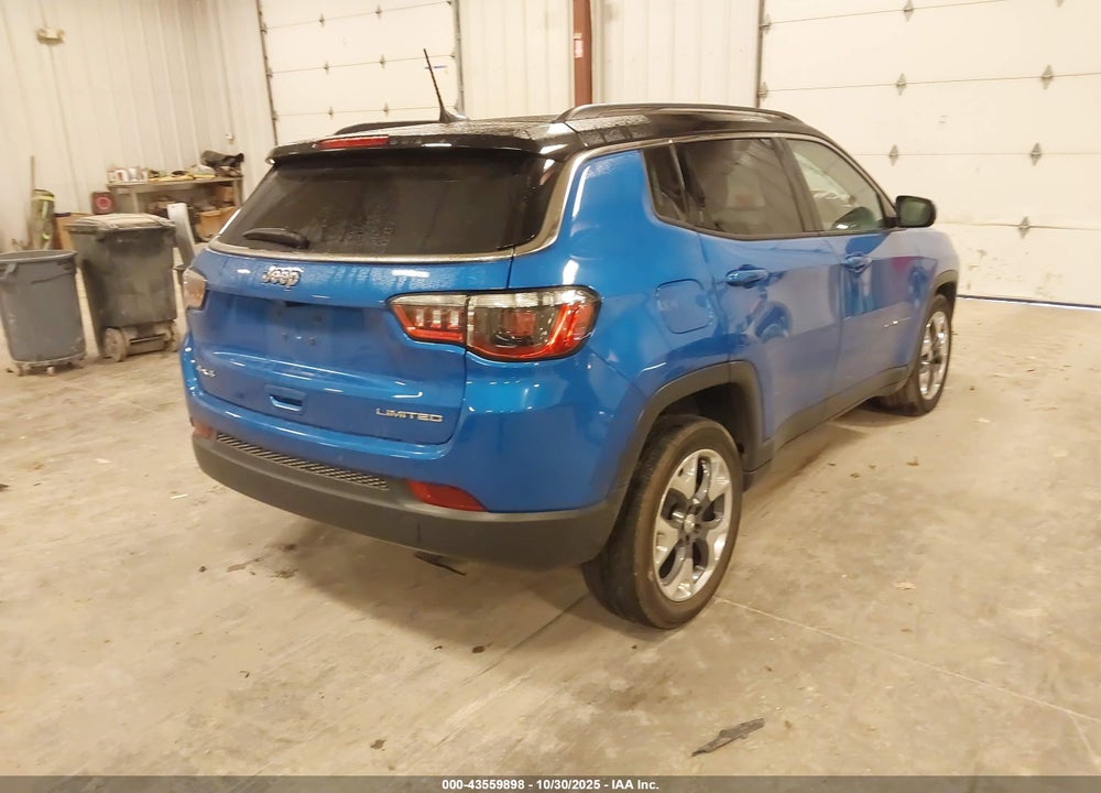 2021 JEEP COMPASS VIN: 3C4NJDCB8MT556704