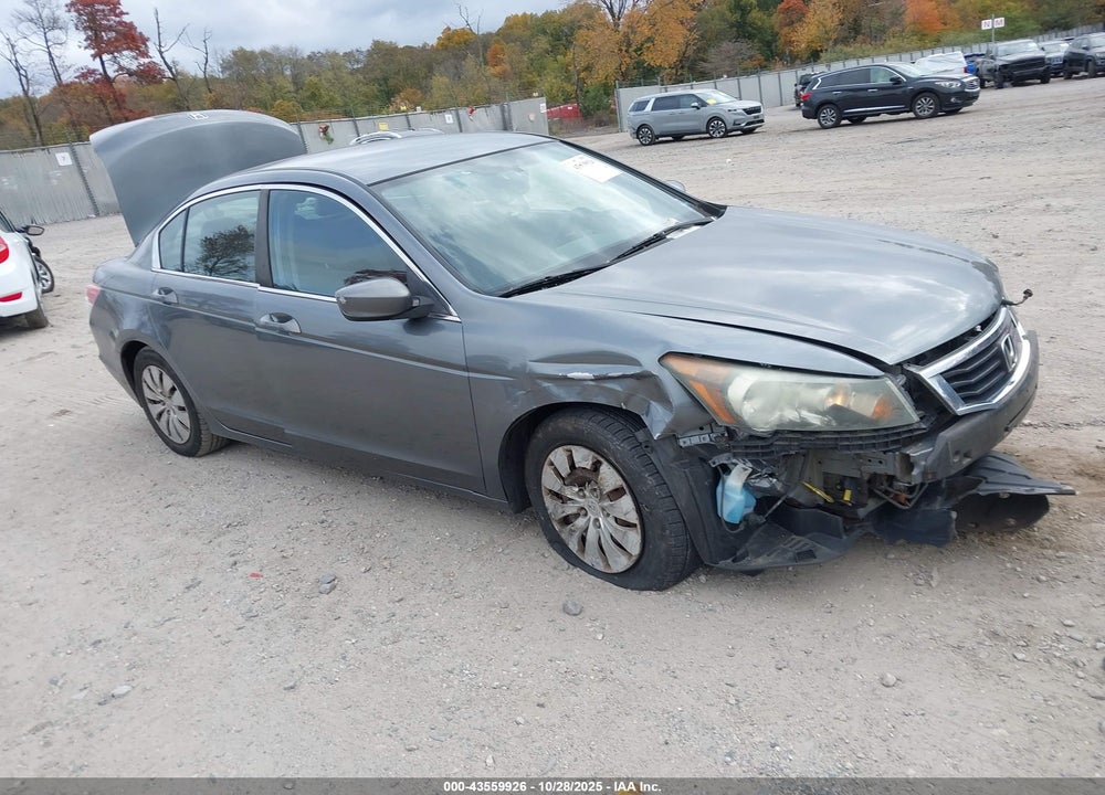 2008 HONDA ACCORD 2.4 LX VIN: 1HGCP263X8A089217
