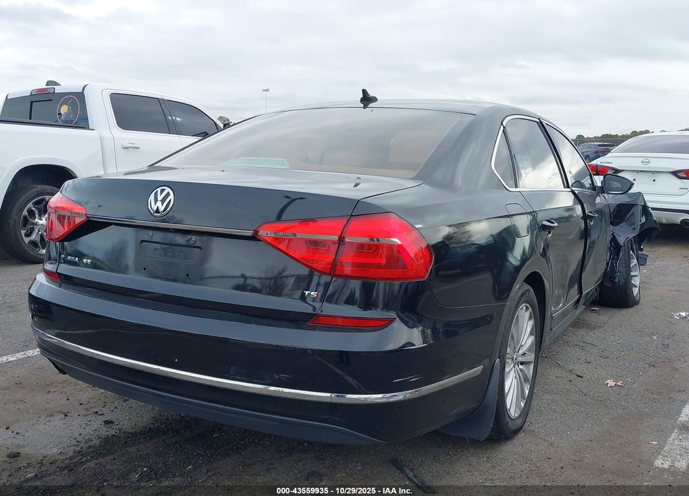 2016 VOLKSWAGEN PASSAT 1.8T SE VIN: 1VWBT7A35GC032529