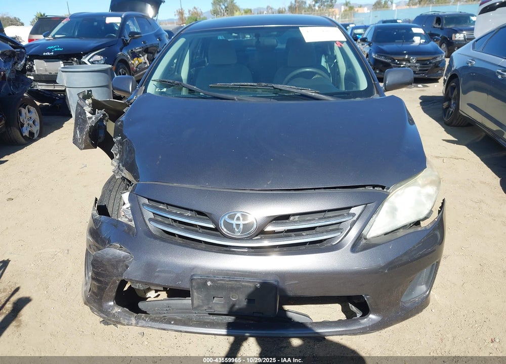 2013 TOYOTA COROLLA LE VIN: 5YFBU4EEXDP151948