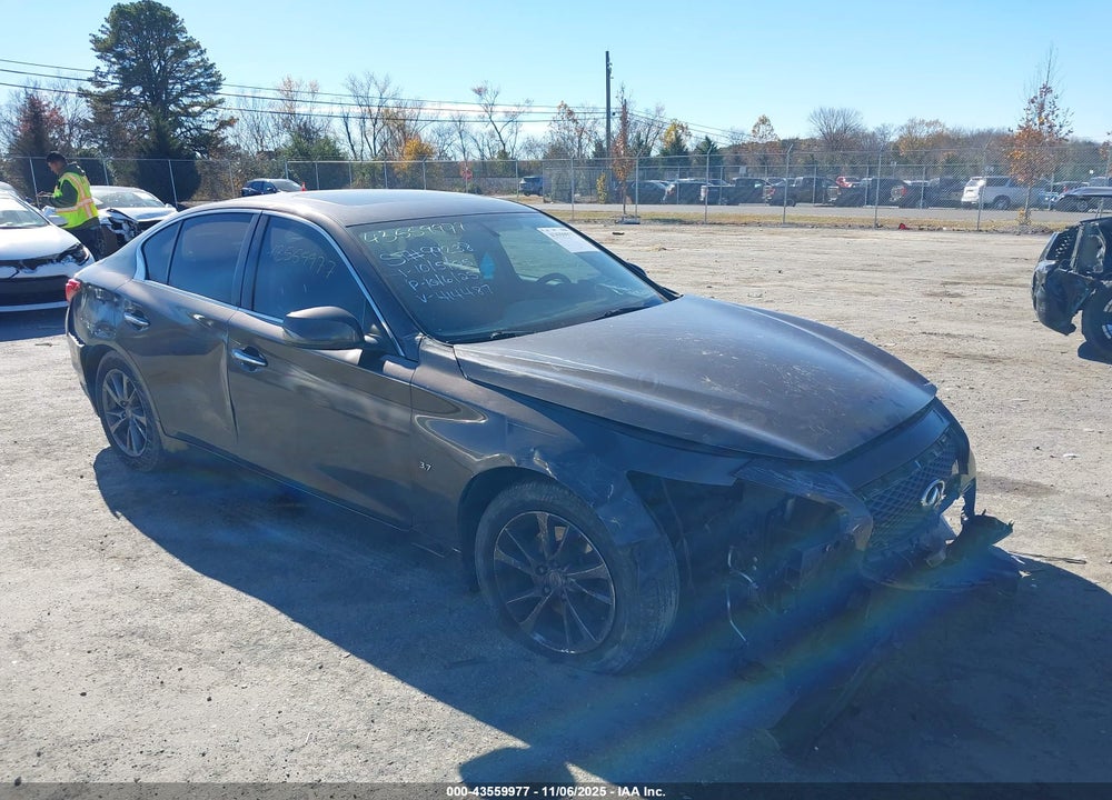 2015 INFINITI Q50 PREMIUM VIN: JN1BV7AR1FM414487