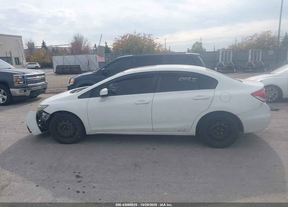 2013 HONDA CIVIC VIN: 2HGFB2F51DH034289