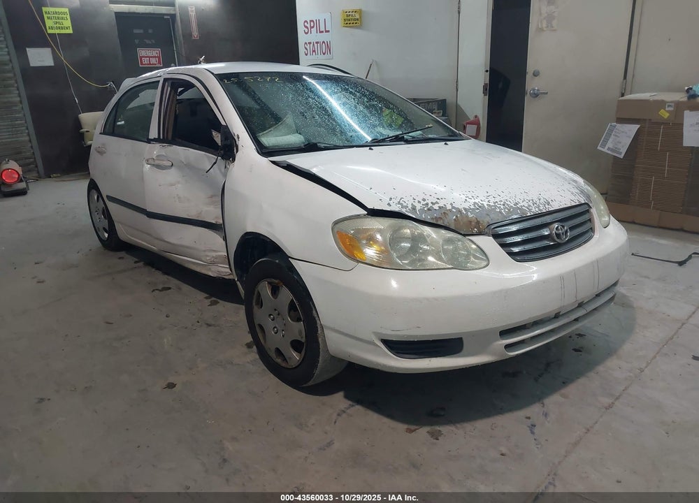 2003 TOYOTA COROLLA CE VIN: 1NXBR32E53Z016065