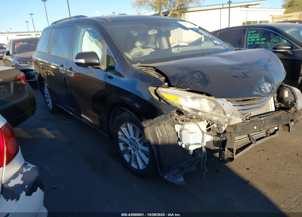 2015 TOYOTA SIENNA LIMITED PREMIUM 7 PASSENGER VIN: 5TDYK3DC4FS678288