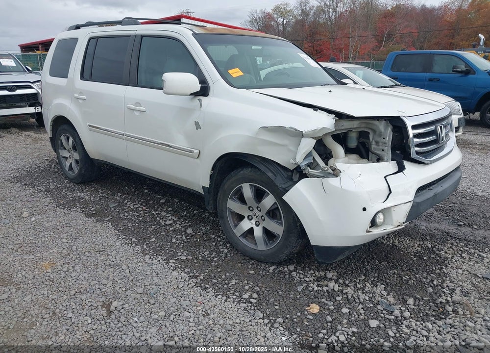 2013 HONDA PILOT TOURING VIN: 5FNYF4H97DB043799